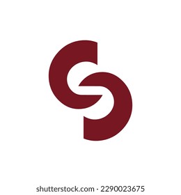 símbolo s pegadizo simple