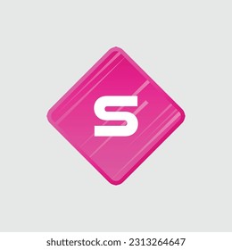S logo Colorful Vector Design. Icon Concept. Abstract modern