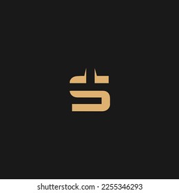 S Logo With Creative Modern Business Typography Vector Template. Creative Abstract Letter S Logo Design
