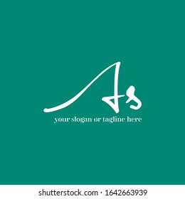 A S logo design for Corporate