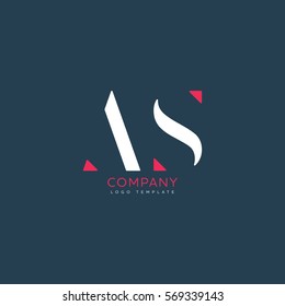 A S logo design for Corporate 