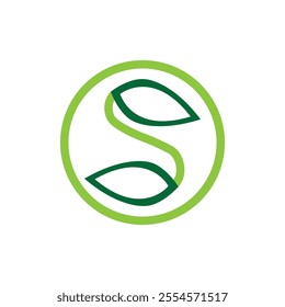 S Logo Design Graphic Illustration