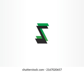 S logo design icon concept