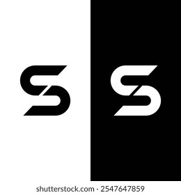 S Diseño de Logo. Inicial S Letra Logotipo Icono Diseño Vector Pro Vector.