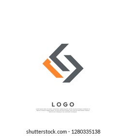 s logo design template. creative sign. Universal vector icon. - Vector