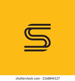 S Logo Design and template. Creative S icon initials based Letters in vector.