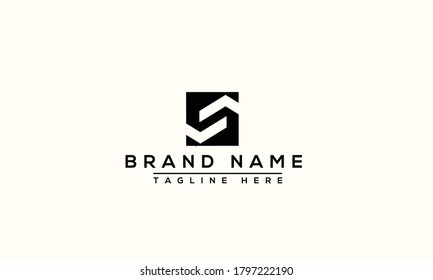 S Logo Design Template Vector Graphic Branding Element.