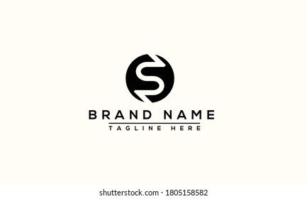 S Logo Design Template Vector Graphic Branding Element.