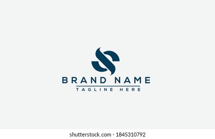 S Logo Design Template Vector Graphic Branding Element.