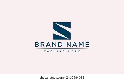 S logo Design Template Vector Graphic Branding Element.