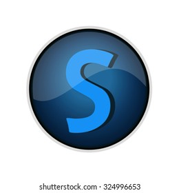 S logo design, vector file