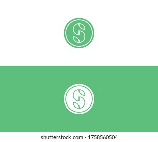 s logo design vector format