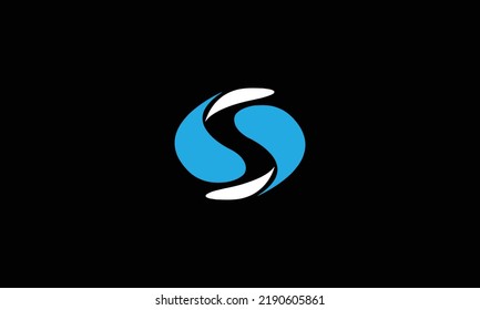 s logo design vector icon luxury premium