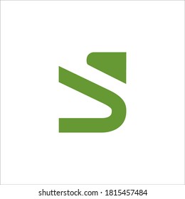 S logo design vector sign