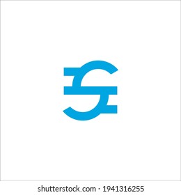 S logo design vector sign 