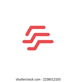 S logo design vector sign