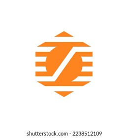 Signo vectorial de diseño de logotipo S