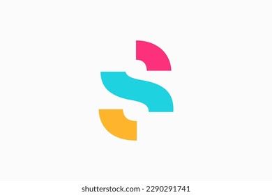 S Logo Design Vector Sign 