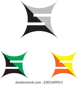 s logo design vector template