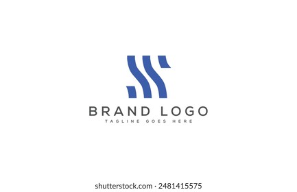 S logo design vector template design for brand