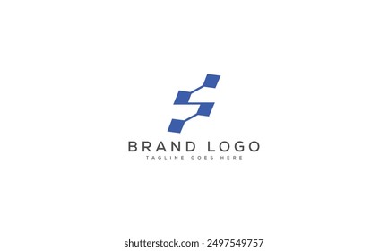 S logo design vector template design for brand