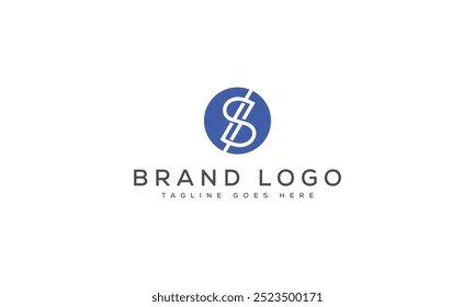 S logo design vector template design for brand
