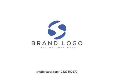S logo design vector template design for brand