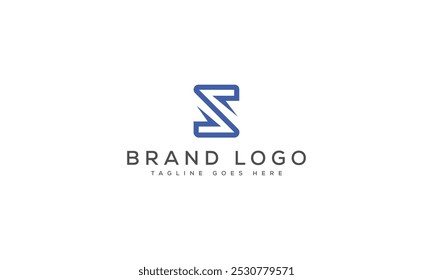 S logo design vector template design for brand
