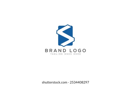 S logo design vector template design for brand