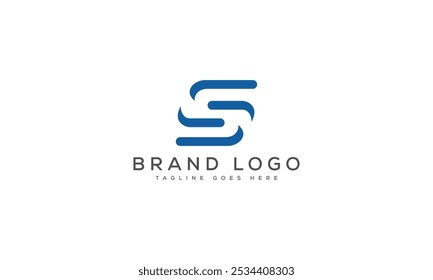 S logo design vector template design for brand