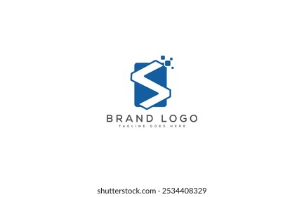 Diseño de Plantilla de Vector de diseño de logotipo S para marca