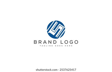 S logo design vector template design for brand