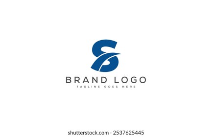 S logo design vector template design for brand