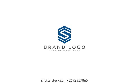 S logo design vector template design for brand