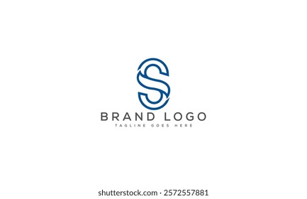 S logo design vector template design for brand