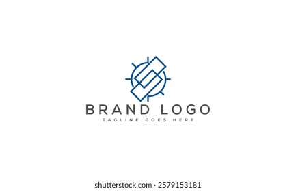 S logo design vector template design for brand