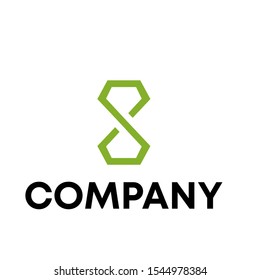 S logo design vector unique template