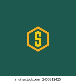 S logo with Geometric Facets