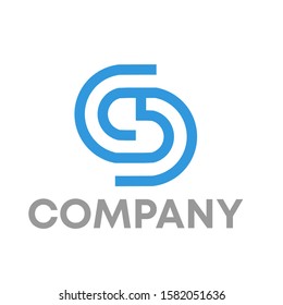 s logo icon design template sign