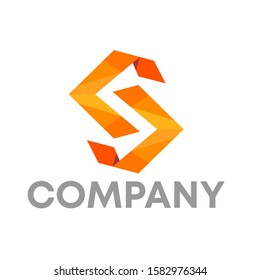s logo icon design template sign