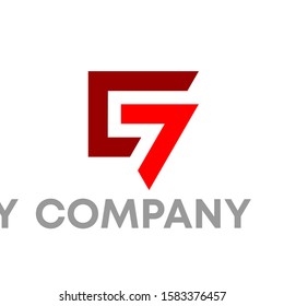 S logo icon design template sign
