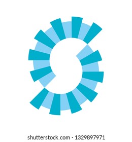 S logo icon for recreational or other business.