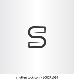 s logo icon sign vector design