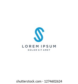 S Logo Icon Vector Template
