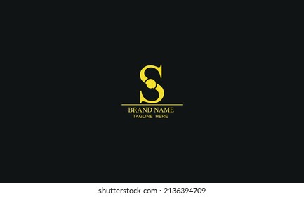 S logo illustration abstract icons
