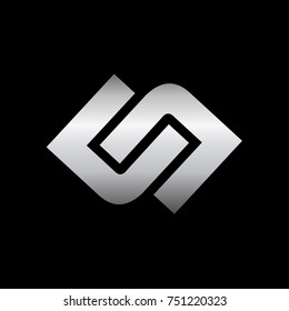 S logo initial letter design template clean graphic designed in vector based