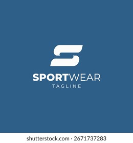 S logo initial for sport logo
