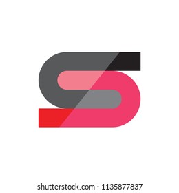 S logo letter design