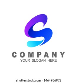 S logo, letter s logo with form of water spurts, s logo and water drop design vector, drop icon