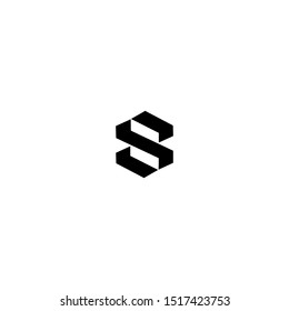 S logo with modern concept vector illustration